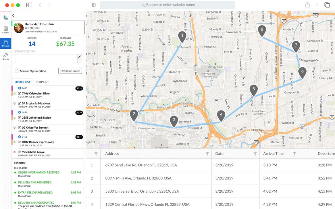 Dispatch Science screenshot from the system