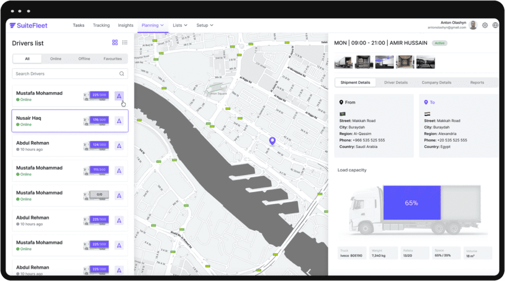 SuiteFleet one of the best Transportation Management Systems for NetSuite